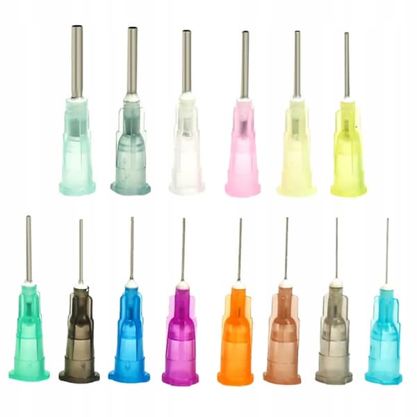 Suora annosteluneula 23G 0,33mm Sininen