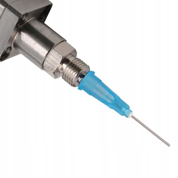 Rak dispenseringsnål 16G 1,33mm Transparent