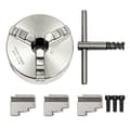 Pikkukuva 2 / 2: 3-levyinen itsesuuntautuva sorvijäykky, halkaisija 80mm, 100mm, 125mm, korkea tarkkuus 0.07mm,125 mm