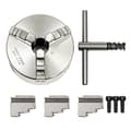 Pikkukuva 1 / 2: 3-levyinen itsesuuntautuva sorvijäykky, halkaisija 80mm, 100mm, 125mm, korkea tarkkuus 0.07mm,125 mm