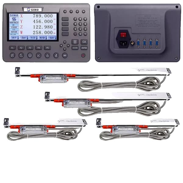 SINO SDS200 DRO Sæt, LCD Skærm, Op til 4 Akse Kompatibilitet,DRO-4PCS KA300
