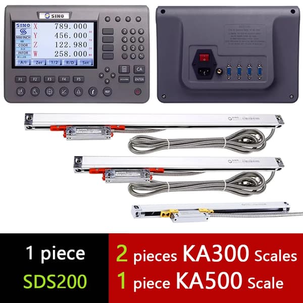 SINO SDS200 DRO Sæt, LCD Skærm, Op til 4 Akse Kompatibilitet,DRO-KA300-KA300-KA50