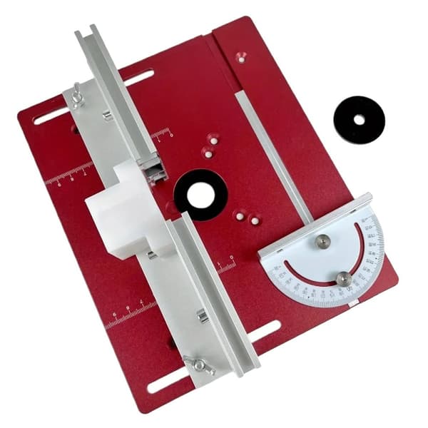Aluminium Router Table Lift System, Maximal Lyftslag 51 mm, Universell Kompatibilitet,Sats D