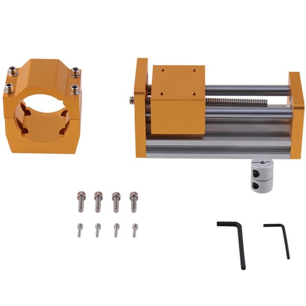 CNC 3018 Z-Akse Modul, 52mm Spindeldiameter, Aluminiumkonstruktion, Kompatibel med Nema17 & Nema23