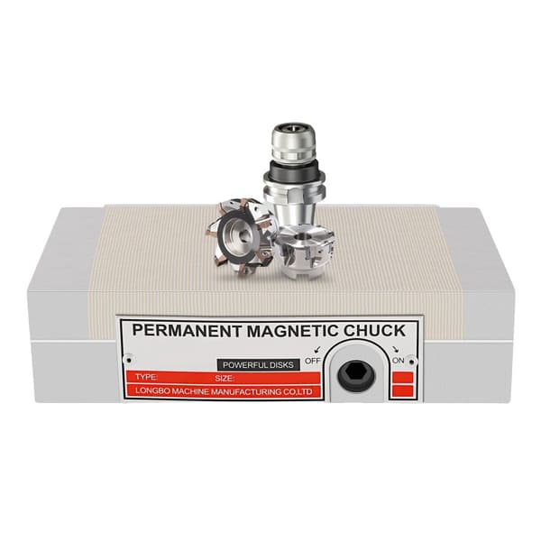 Permanent magnetchuck, hög precision, stark magnetisk kraft, hållbar konstruktion