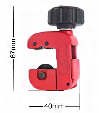 Miniputkileikkuri kupari- ja teräsputkille. Mittausalue 3–25 mm MORM-02