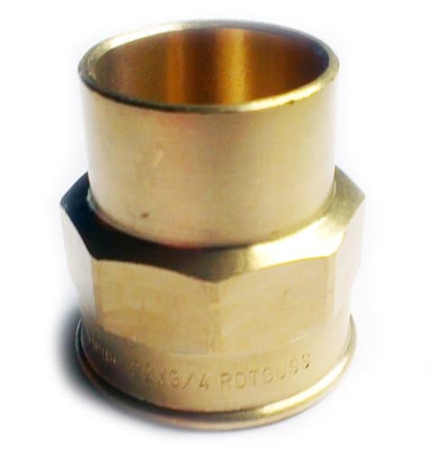 Loddemuffe 15x1/2” GW