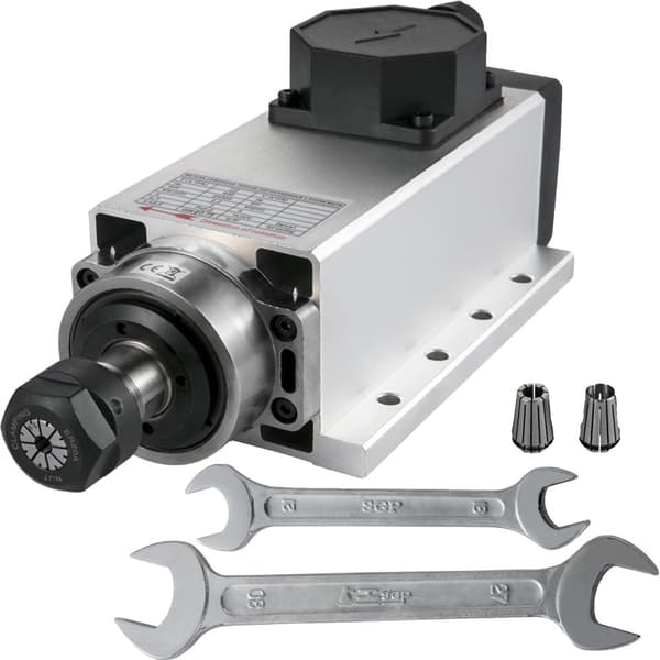 CNC Spindelmotor, 22KW, Firkantet Luftkølet