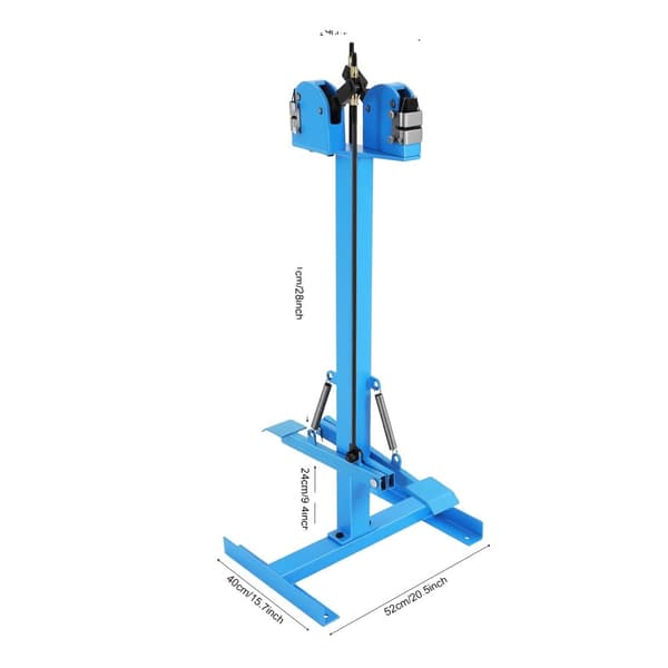 Metal Shrinker Stretcher, Dobbelt Fodpedal, 1,2 mm Tykkelse,Blå