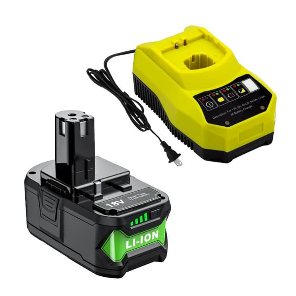 Ryobi P108 Vaihtobatteri, 8000mAH Kapasiteetti, Li-Ion Teknologia,1X8.0 Laturilla