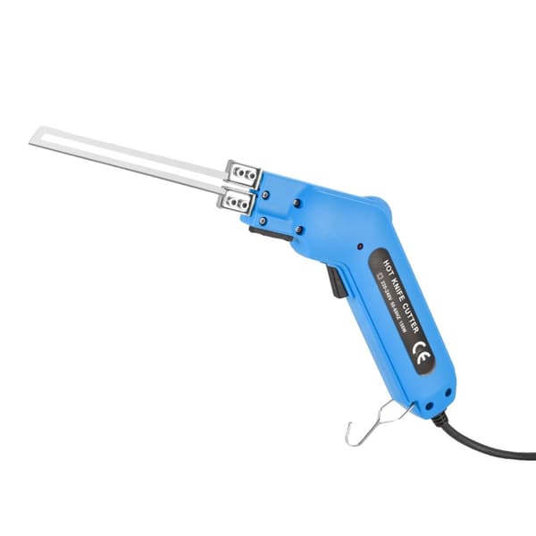 Skumskærer, maksimal rillebredde 150 mm, bøjelig bladlængde 300 mm, maksimal effekt 150 W,Blå
