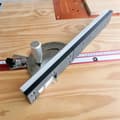 Miniatyrbillede 2 af 4: Møbelsnedkeri Miter Gauge Fence, Holdbar Aluminiumkonstruktion, Præcis Skæleskala, Tenonblokfunktion
