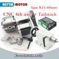 Pikkukuva 2 / 2: CNC Neljäs Akseli, Nema23 Stepper Moottori,K11-80mm Ohjain