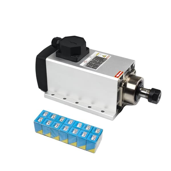 3 kW Ilmajäähdytteinen Spindelimoottori, 10-18000 rpm Nopeus, ER20 Kolo,sarja 3, 220V