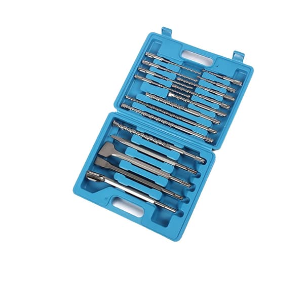Rotary Electric Hammerborrbitar Set, 17-delarsset, SDS-kompatibelt, Ideal för Betong
