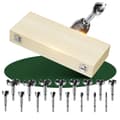 Miniatyrbild 1 av 2: Forstner Träbearbetningsborrbits Set, Precision Multi-Tand Design, 16-Delars Kollektion,Brun