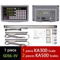 Miniatyrbild 2 av 2: SINO 3-axlig digital avläsning, hög precision 5UM, mångsidig för fräsning och svarvning,DRO-KA300-KA500-KA50
