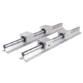 Miniatyrbillede 1 af 2: Lineær Skinne Kit, SBR20-300 600 1000mm, SFU1605-350 650 1050mm,SBR20-600mm