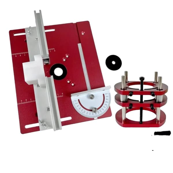 Aluminium Router Table Lift System, Maximal Lyftslag 51 mm, Universell Kompatibilitet,Sats A