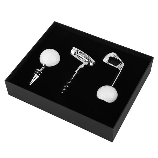 Golfformet Flaskeåbner, Stilfuldt Design, Ergonomisk Greb,SÆT