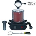 Pikkukuva 2 / 2: Kultasulatusuuni, 3 kg kapasiteetti, 220 V jännite, EU-pistoke,Punainen 220V EU Plug