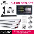 Miniatyrbild 2 av 2: DRO Digital Readout Kit, Hög precision 0,005 mm upplösning, Mångsidig för svarv och fräs,0,005 mm komplett set
