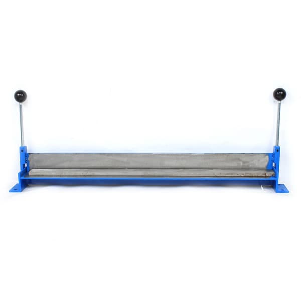 Pladebukkebukkemaskine, støbejernskonstruktion, 0°-90° bøjningsvinkel, 460mm/760mm længde,760 mm