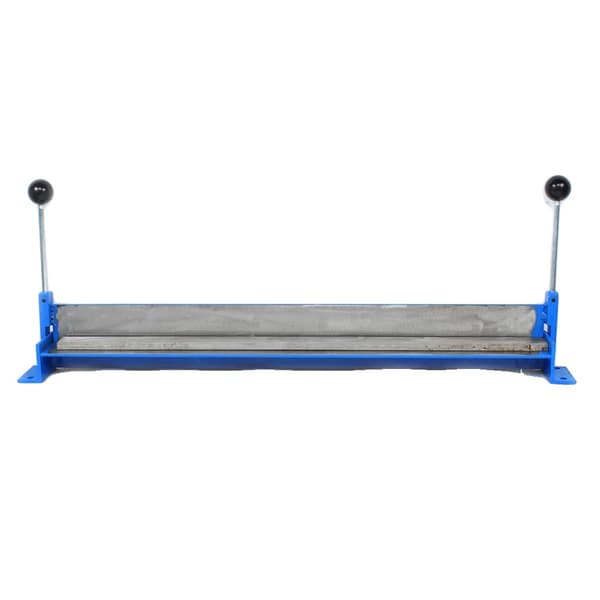 Pladebukkebukkemaskine, støbejernskonstruktion, 0°-90° bøjningsvinkel, 460mm/760mm længde,760 mm