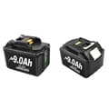 Miniatyrbild 1 av 2: Makita 18V batteri, 9000mAh kapacitet, kompatibel med BL1850B, BL1840B, BL1860, 2 PACK