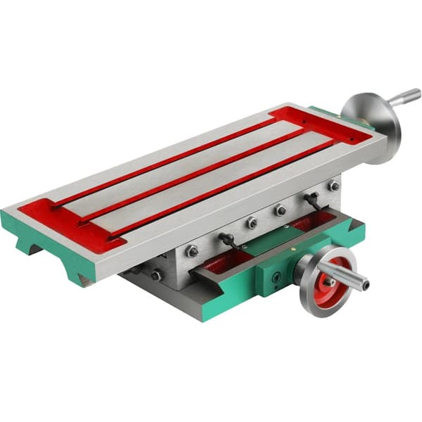 Fressemaskine Arbejdsbord, 17,7 x 6,7 Tommer, Justerbar 2-akse Bevægelighed, Robust Konstruktion,450 mm x 170 mm