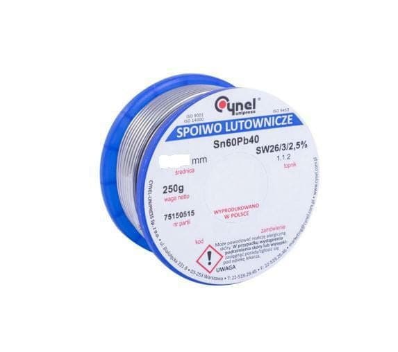 TENN 2,5 mm RULLE 250 g Sn60Pb40