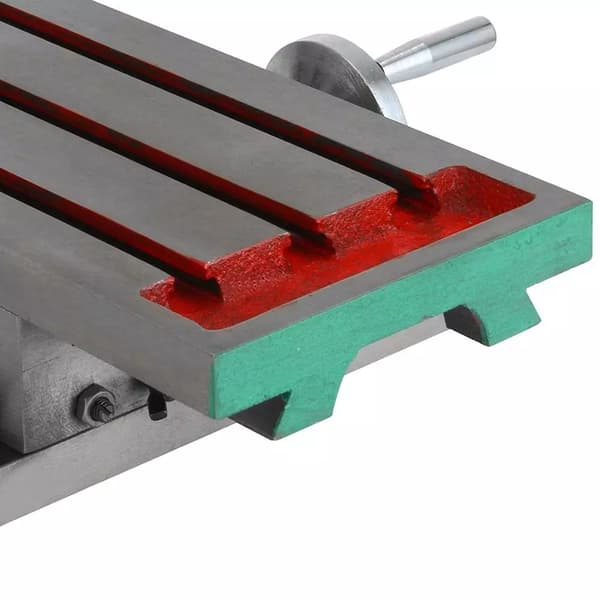 Fresningsstøttebord, 450 mm længde, 210 mm tværgående bevægelse
