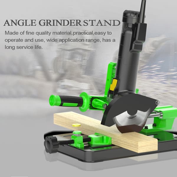 Vinkelsliberstand, 150 mm Klemafstand, 80 mm Skæredistance, Justerbar Fast Arm,sort