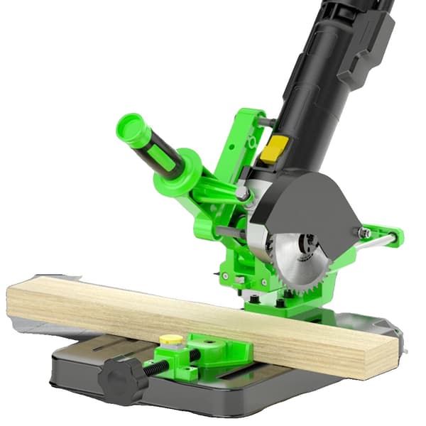 Vinkelsliberstand, 150 mm Klemafstand, 80 mm Skæredistance, Justerbar Fast Arm,sort