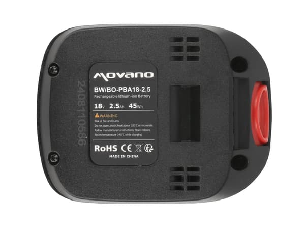 PBA 18V 2,5Ah batteri til Bosch