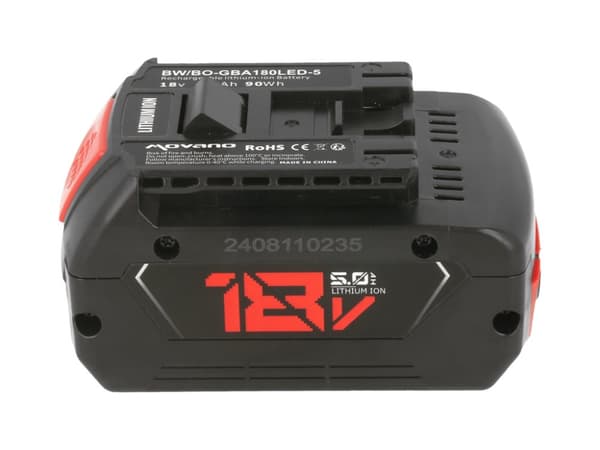 18 V 5,0 Ah akku Bosch BGA:lle