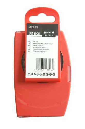 Bitssats, 32 st, 25 mm adapter [EXPERT]