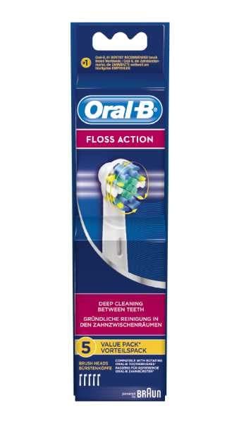 Oral-B Tandborsthuvud Floss Action 5-pack
