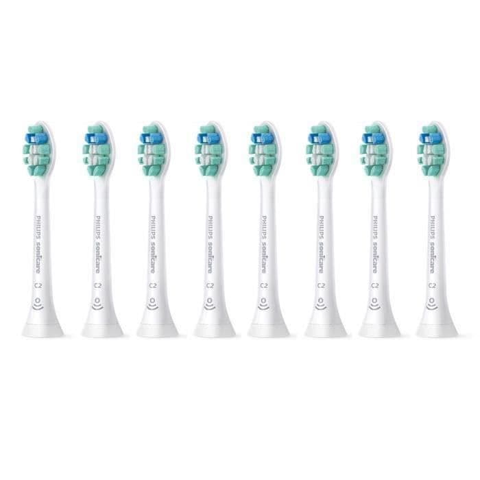 PHILIPS SONICARE C2 Optimal forsvarsplade HX9028 / 10 tandbørstehoveder - X8