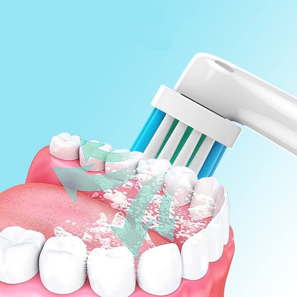 Erstatningshoder Kompatible med Braun Oral-B, 8-pakning