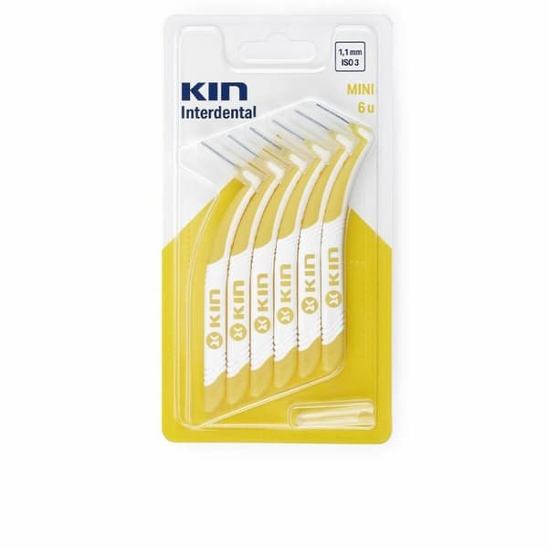 Hammasväliharja Kin Mini 6 osaa 1,1 mm