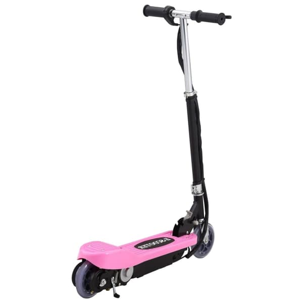vidaXL Elektrisk sparkcykel 120 W rosa