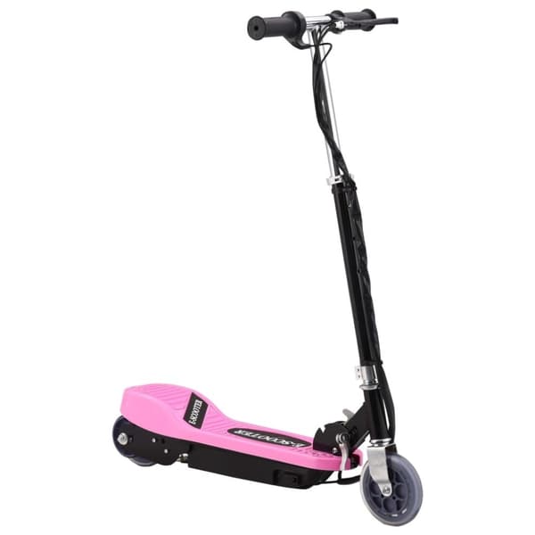 vidaXL Elektrisk sparkcykel 120 W rosa
