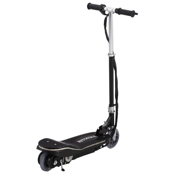 vidaXL Elektrisk sparkcykel med LED 120 W svart