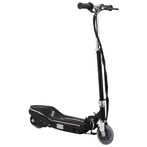 vidaXL Elektrisk sparkcykel med LED 120 W svart