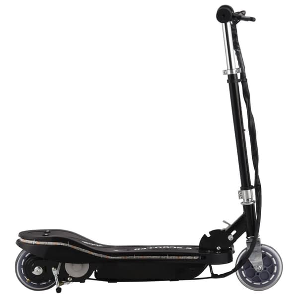 vidaXL Elektrisk sparkcykel med LED 120 W svart