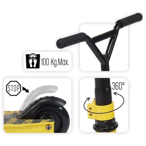 STAMP Freestyle Scooter Yellow