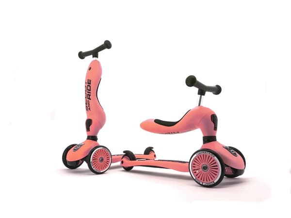 Scoot and Ride - 2 in 1 Balance Bike/ Scooter - Peach (160629-10) Persika