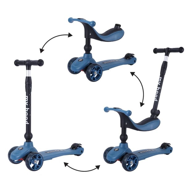 My Hood - Kickn Ride Scooter - Blue (505142)
