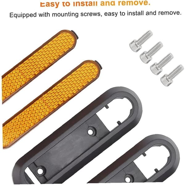 INF Reflekterende navbeskyttelse for hjul Xiaomi M365 / Pro2 / 1S elektrisk sparkesykkel